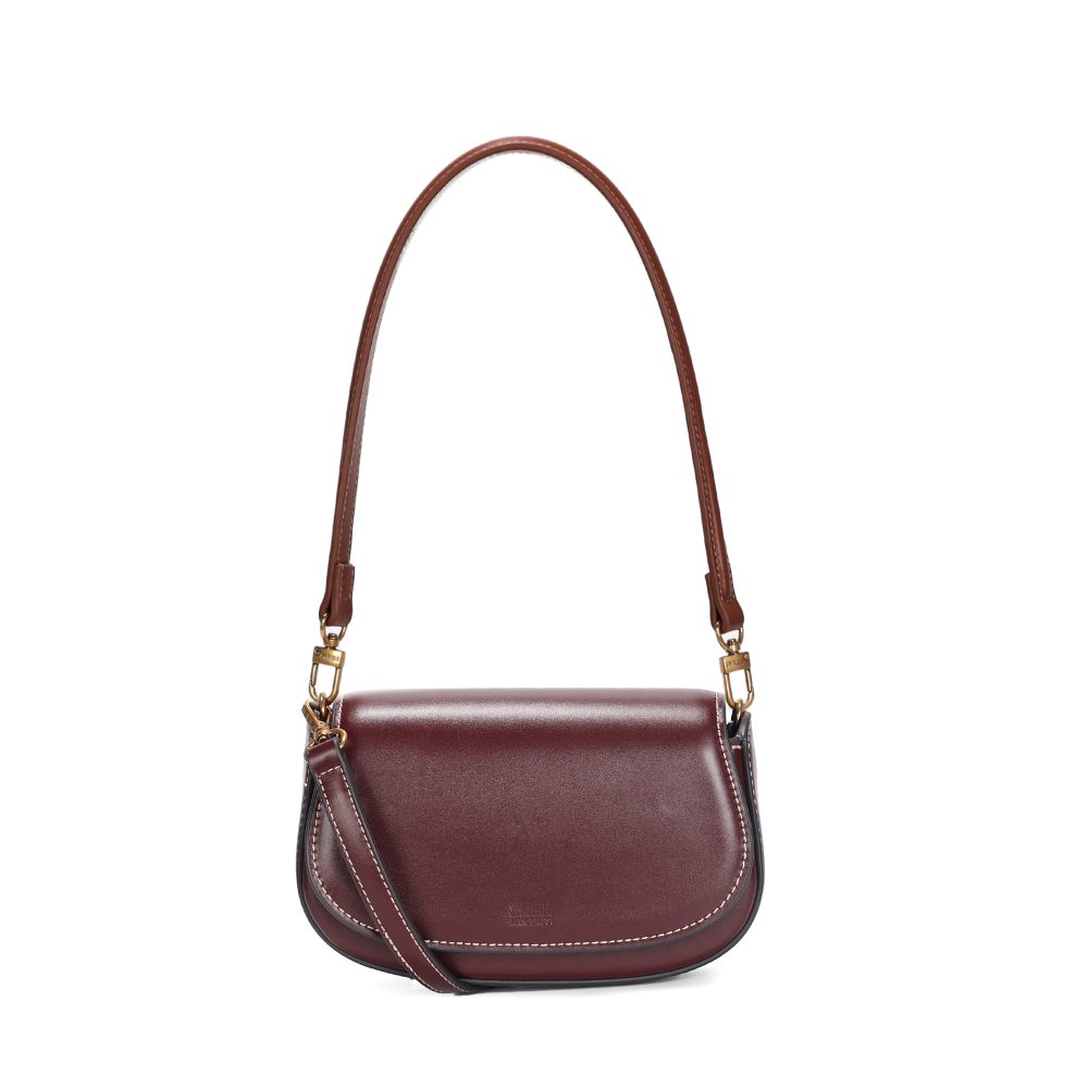 Bolsa Pequena Soft Roxo Berry Alça de Ombro