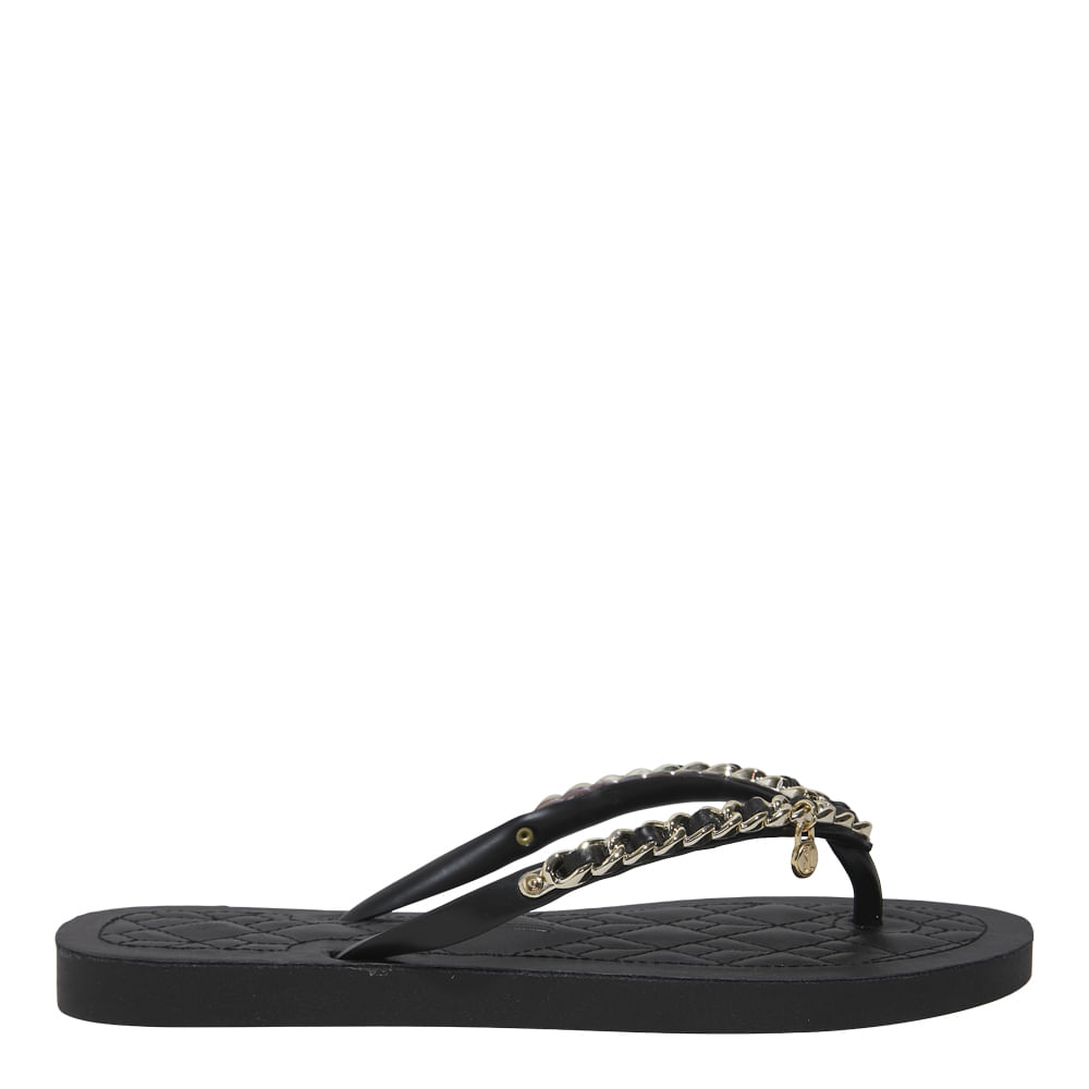 Chinelo Flip Flop Borracha Preto