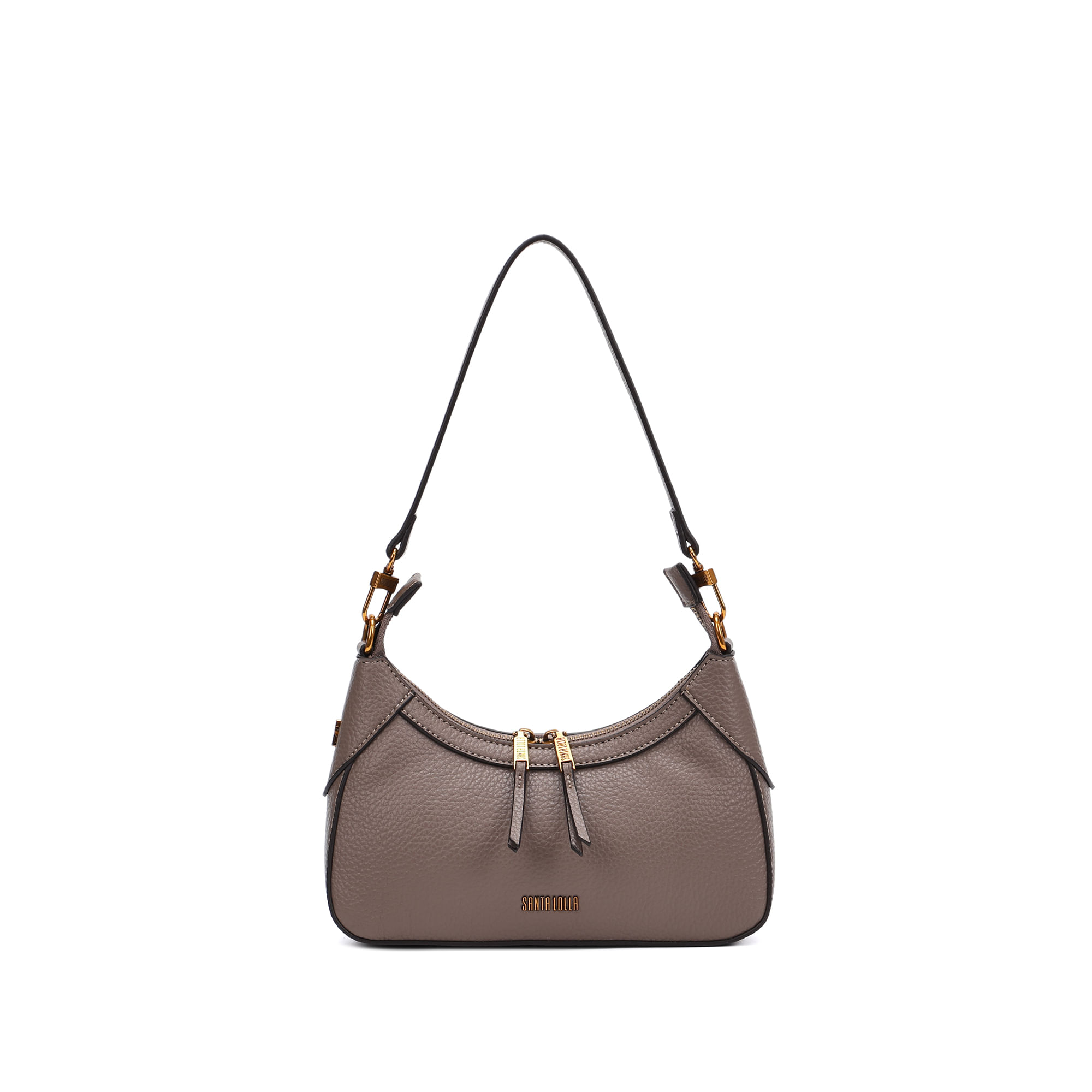 Bolsa De Ombro Pequena Floater Cinza Steel Recortes