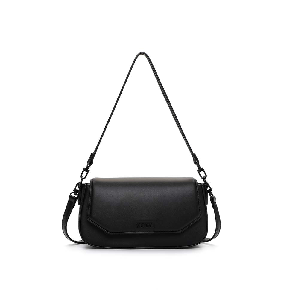 Bolsa Baguete Média Soft Preto Liso