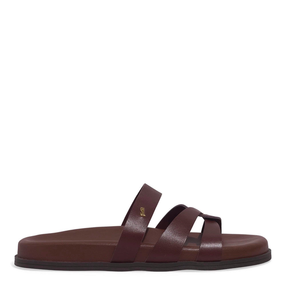 Papete Couro Nobre Soft Marrom Dark Cocoa