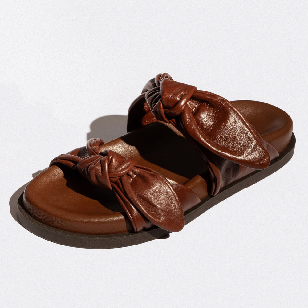 Papete Couro Nobre Soft Marrom Terracota