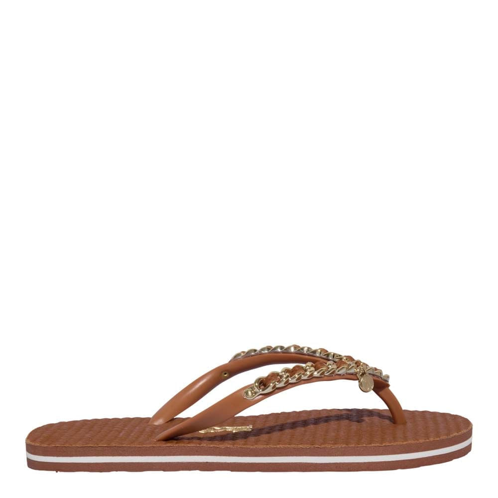 Chinelo Flip Flop Canoa Quebrada Marrom