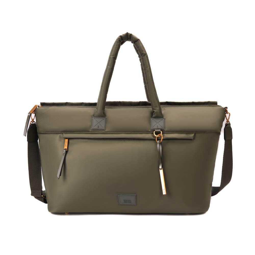 Bolsa Mala Grande Nylon Tiracolo Verde Army