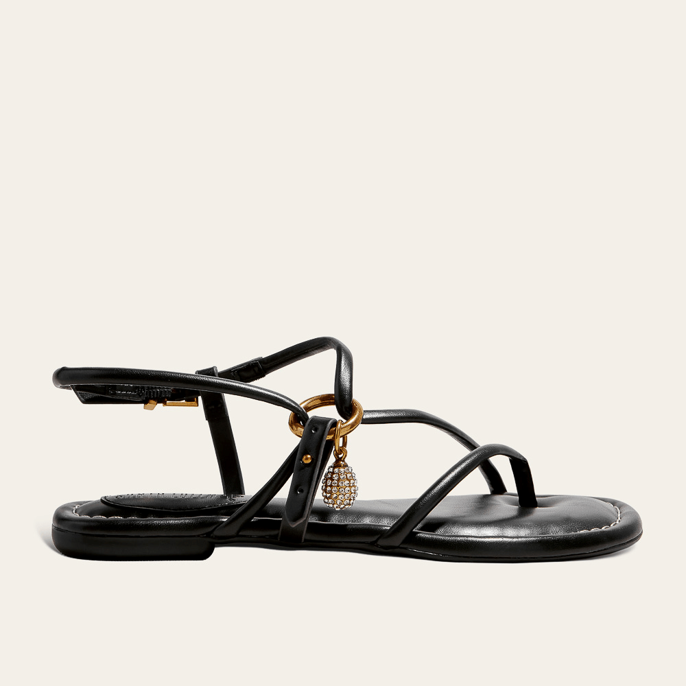 Rasteira Napa Gy Preta Black