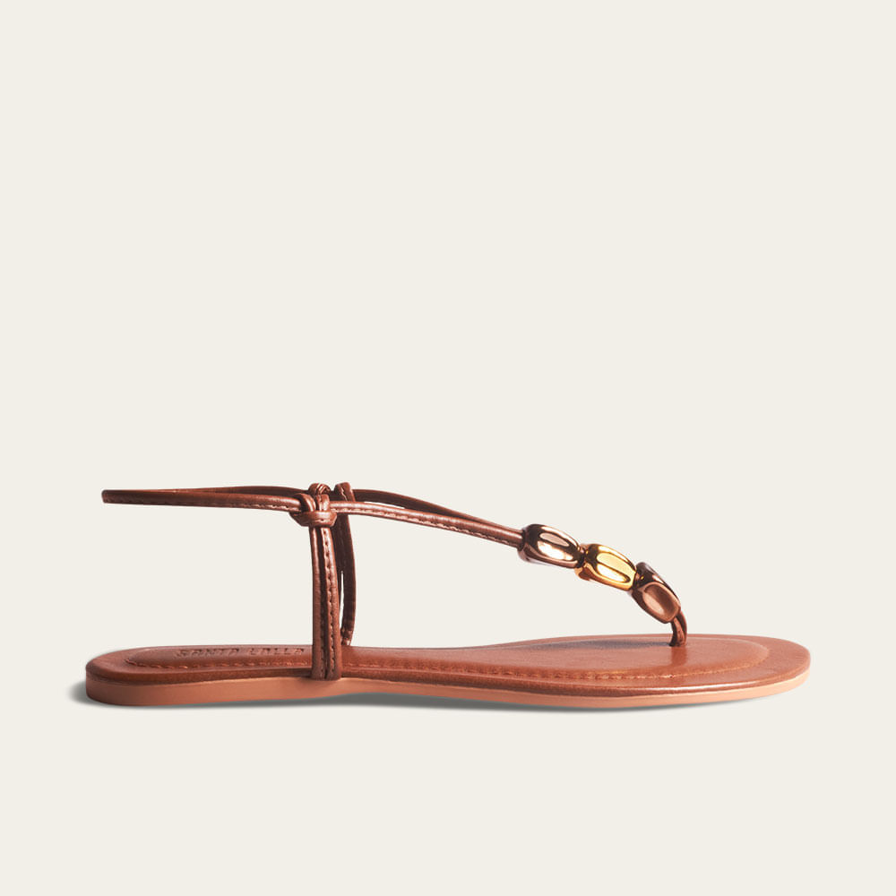 Rasteira Napa Soft Marrom