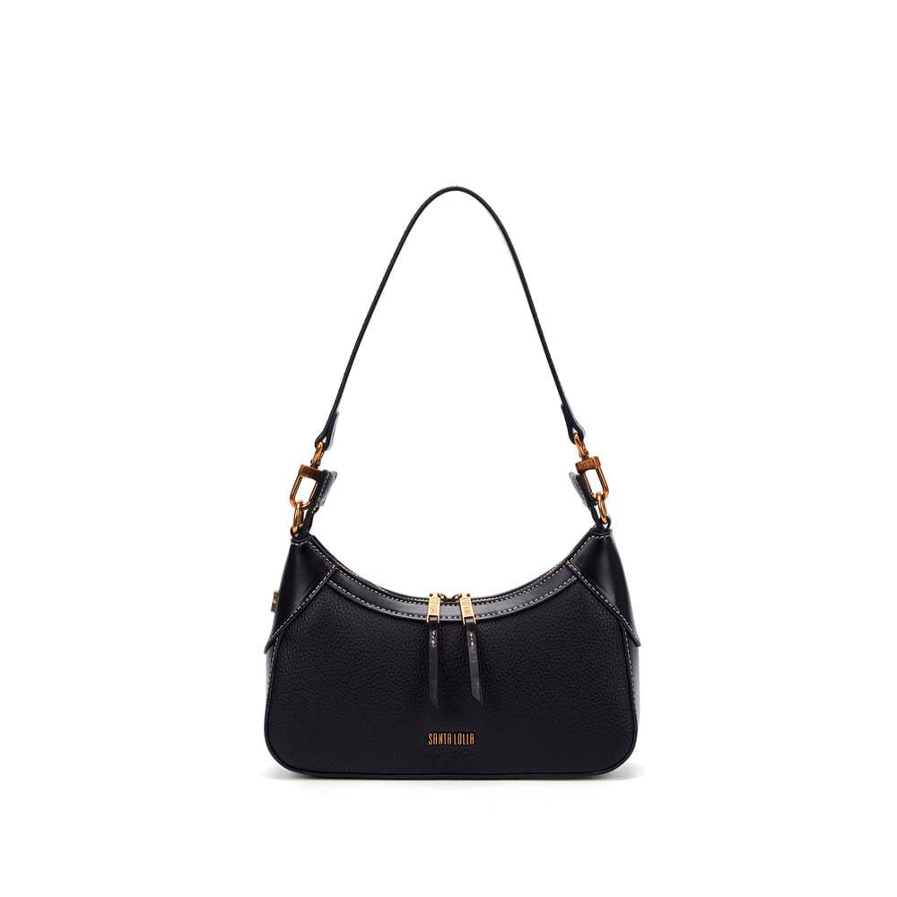 Bolsa Baguete Floater Alça De Ombro Preta