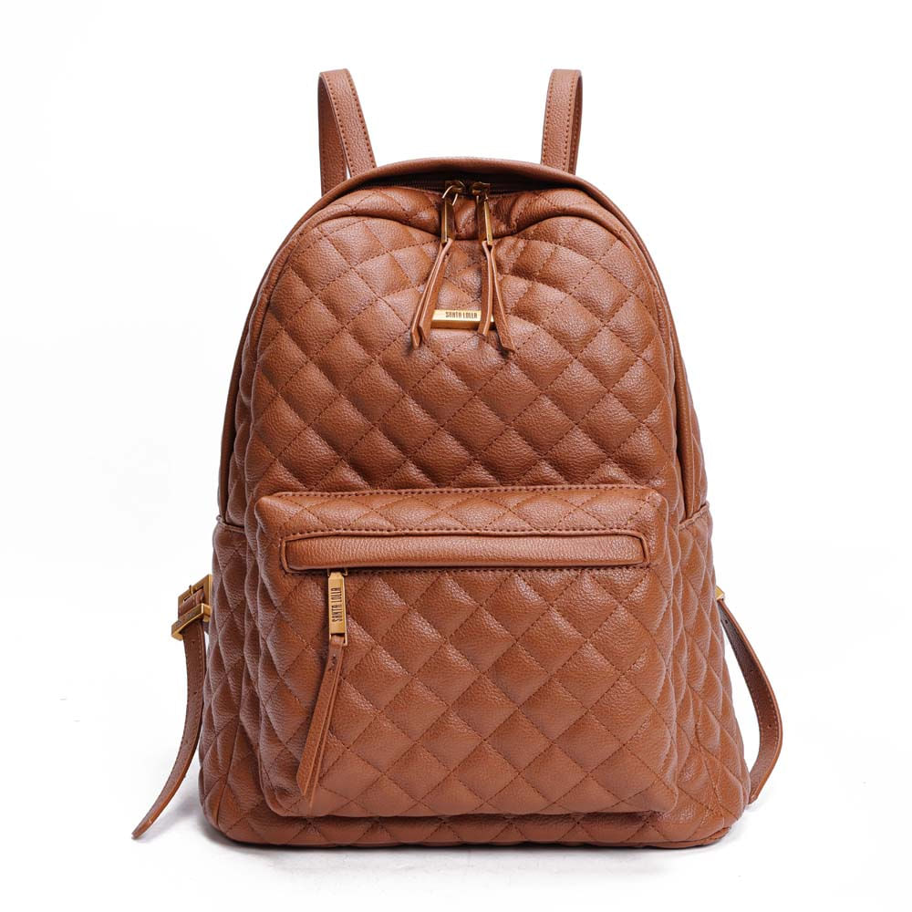 Mochila Floater Matelassê Marrom Terracota