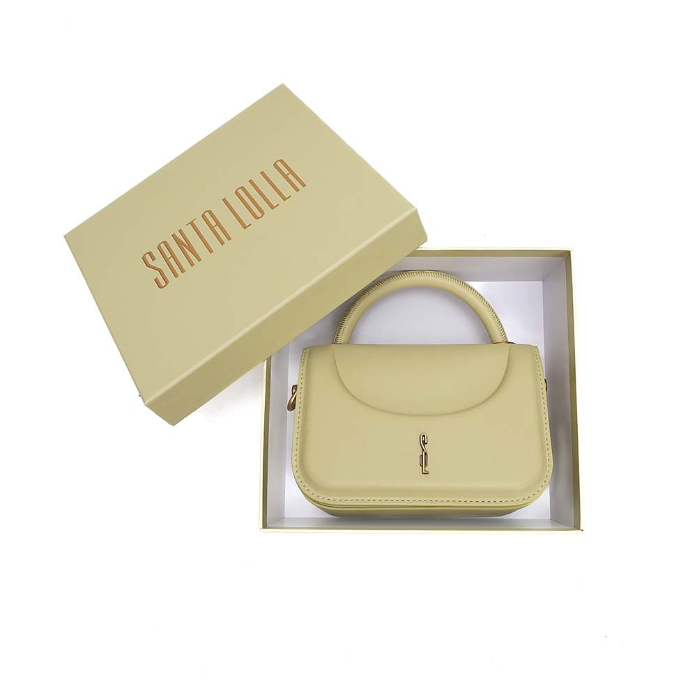 Bolsa Pequena Soft Transversal Verde Avocado
