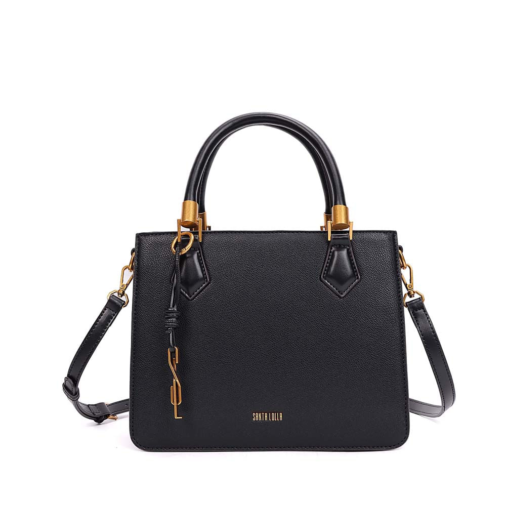 Bolsa Tote Risco Alça Dupla Preta