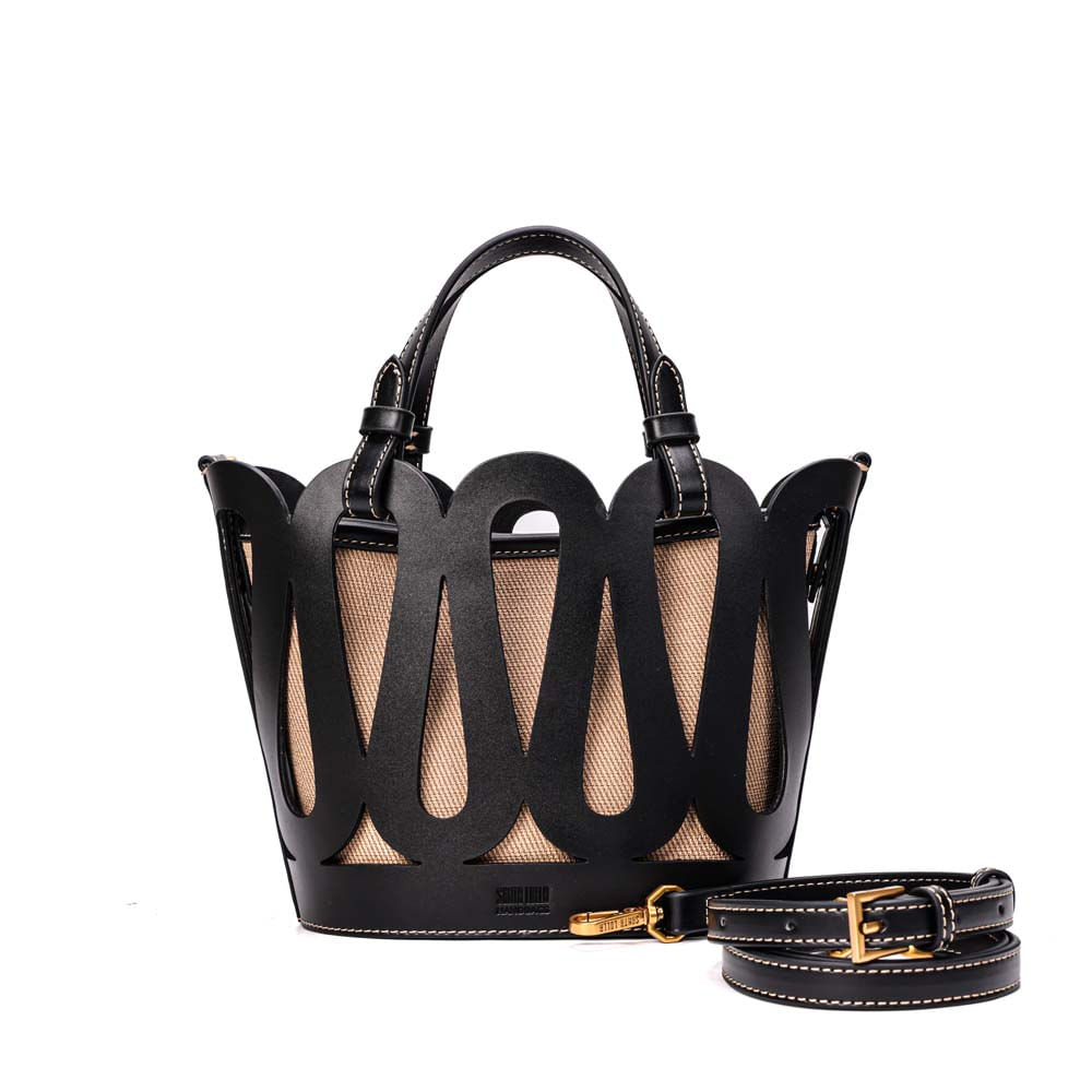Bolsa Tote Soft Alça De Ombro Preta