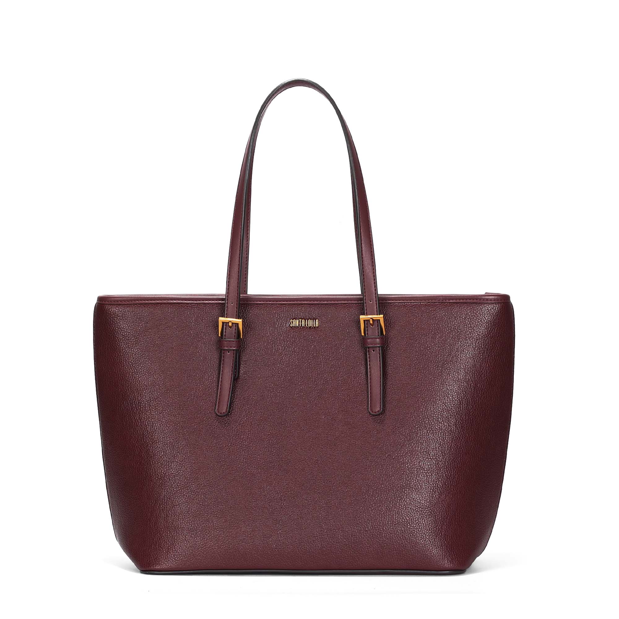Bolsa Shopper Grande Floater Roxo Berry Texturizada