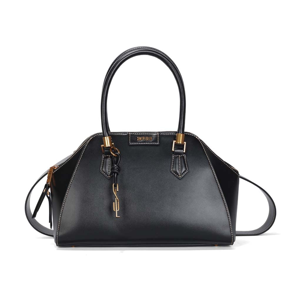 Bolsa Trapézio Grande Soft Transversal Preto