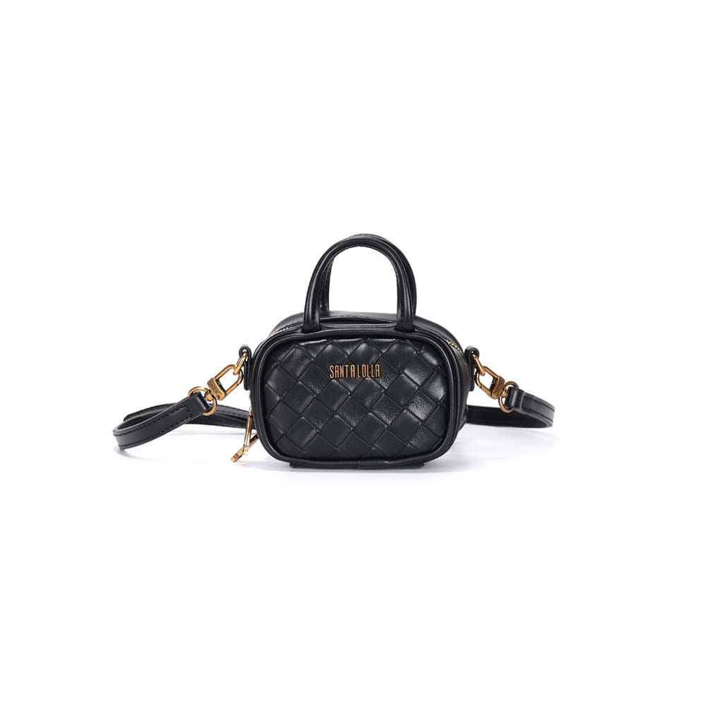 Bolsa Mini Bag Tressê Preto Transversal