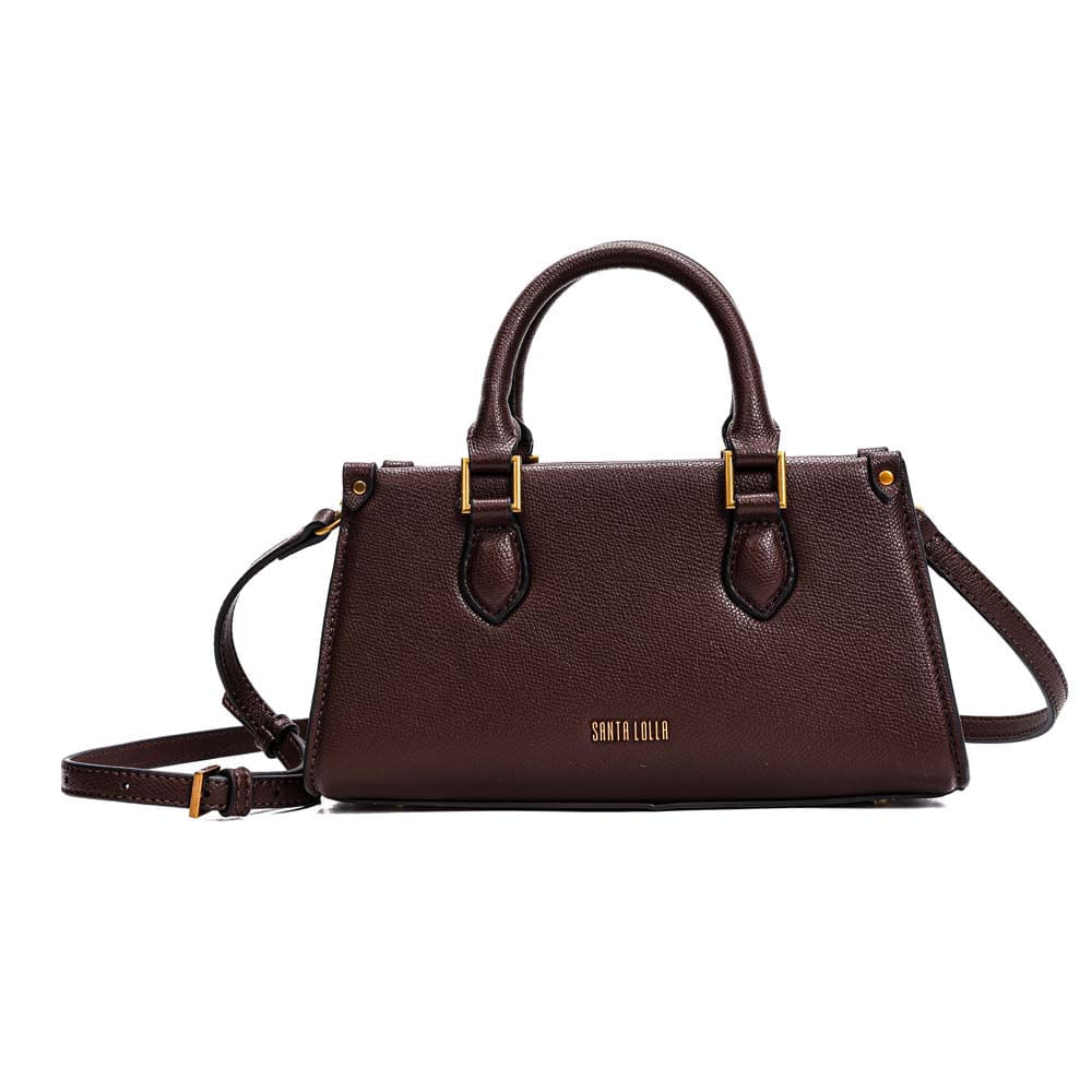Bolsa Tote Alça Dupla Marrom Dark Cocoa