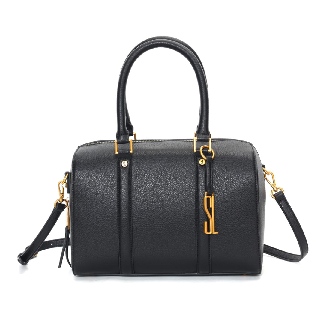 Bolsa Bau Preta Alça Transversal