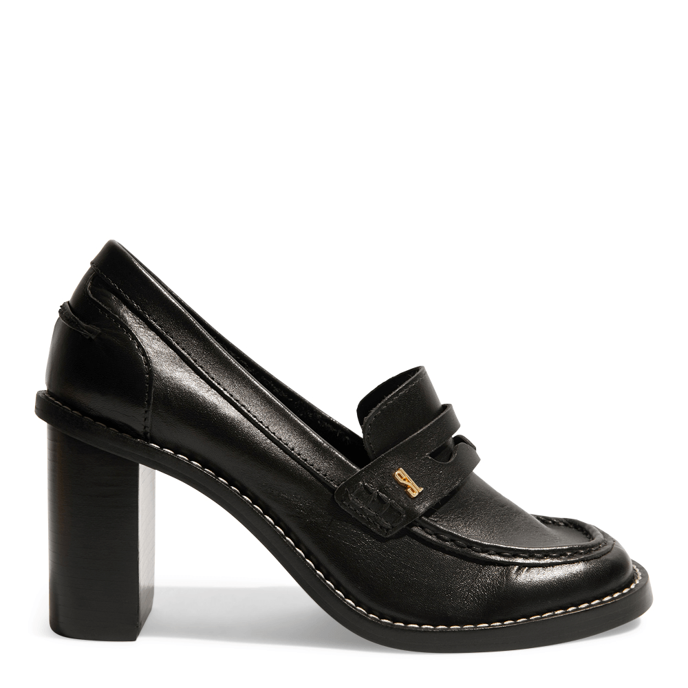 Mocassim Couro Nobre Soft Preto Salto Grosso