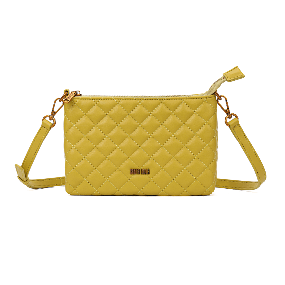 Bolsa Clutch Verde Floater Matelassê Transversal
