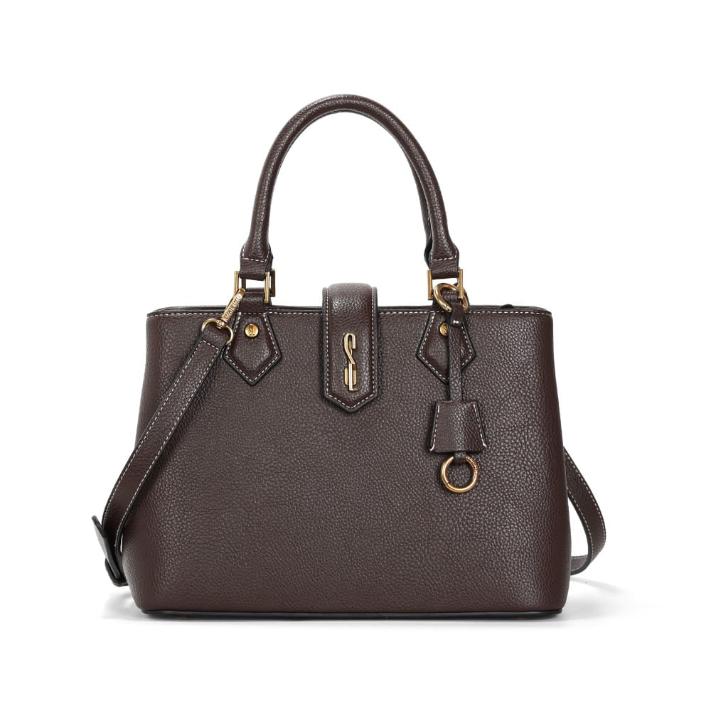 Bolsa Floater Marrom Escura Duas Alças