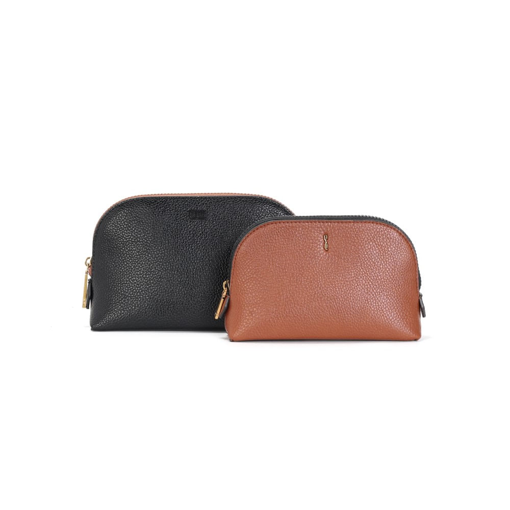 Kit Necessaire Floater Preta E Marrom