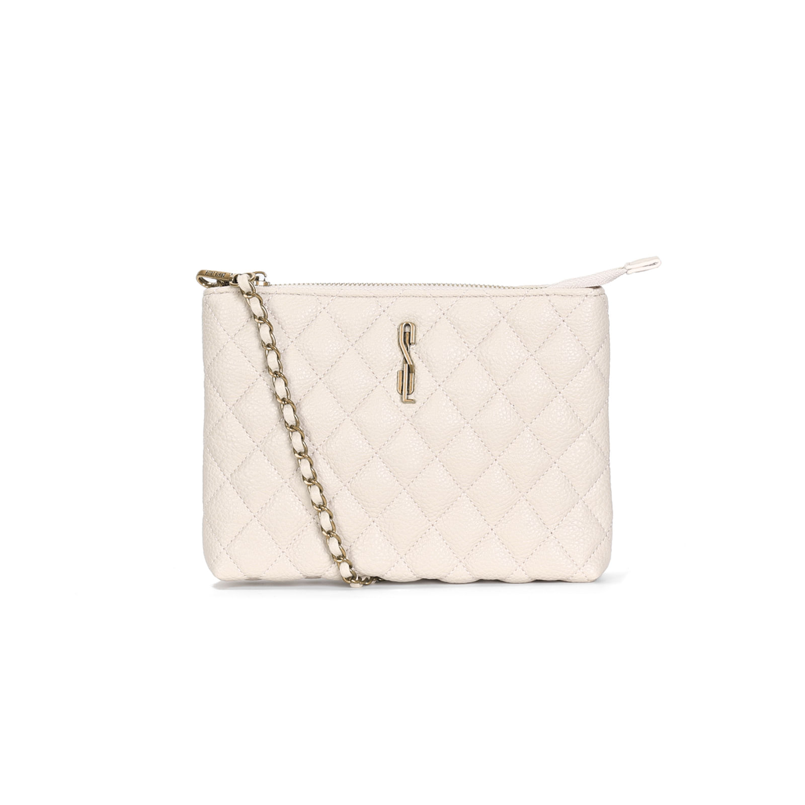 Bolsa Pequena Floater Off White Alça Transversal