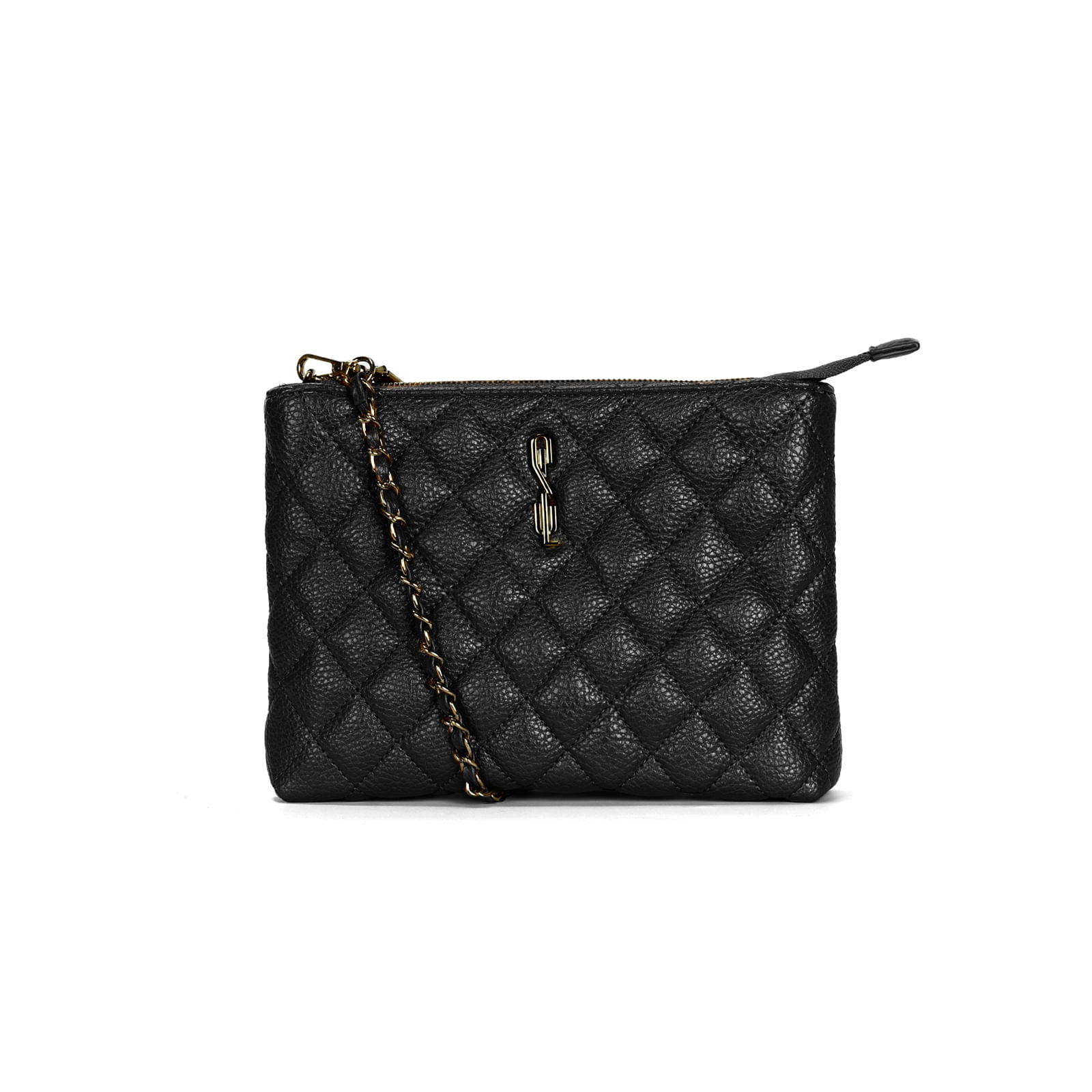 Bolsa Pequena Floater Preto Alça Transversal