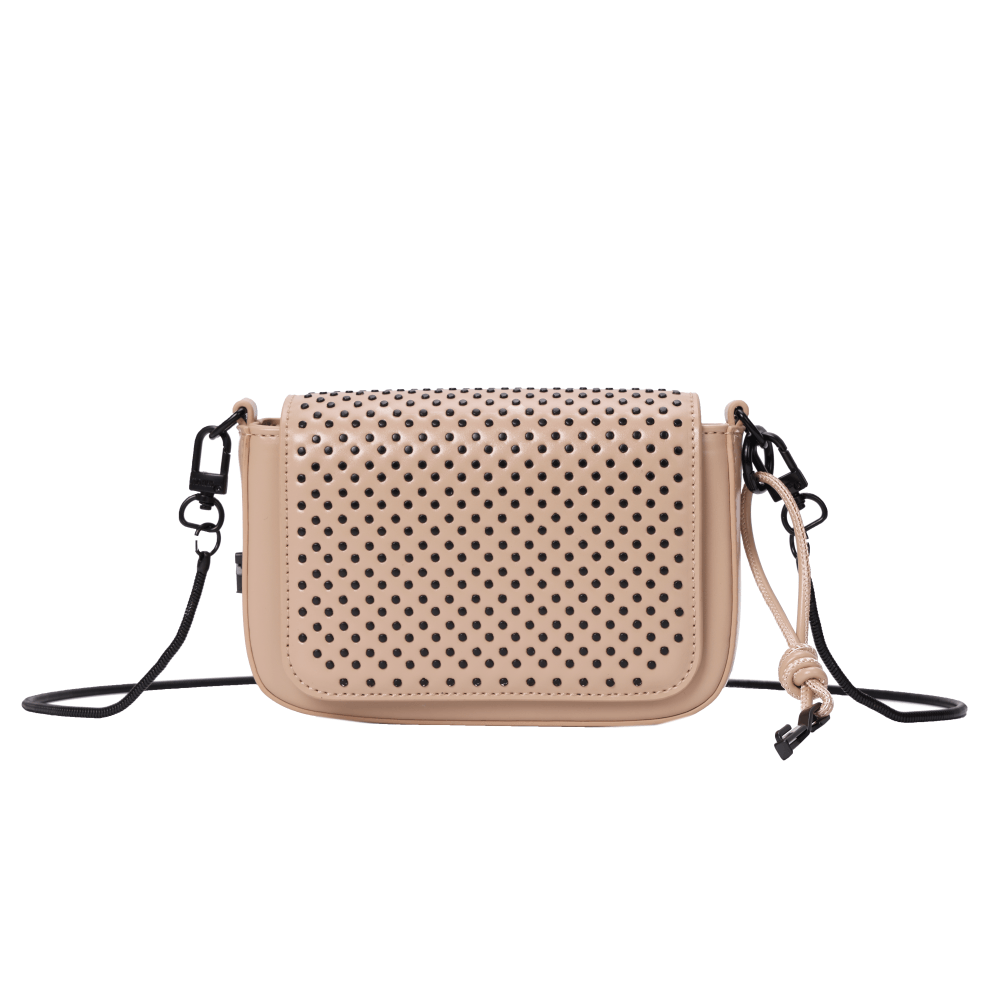Bolsa Pequena Soft Bege Alça Transversal