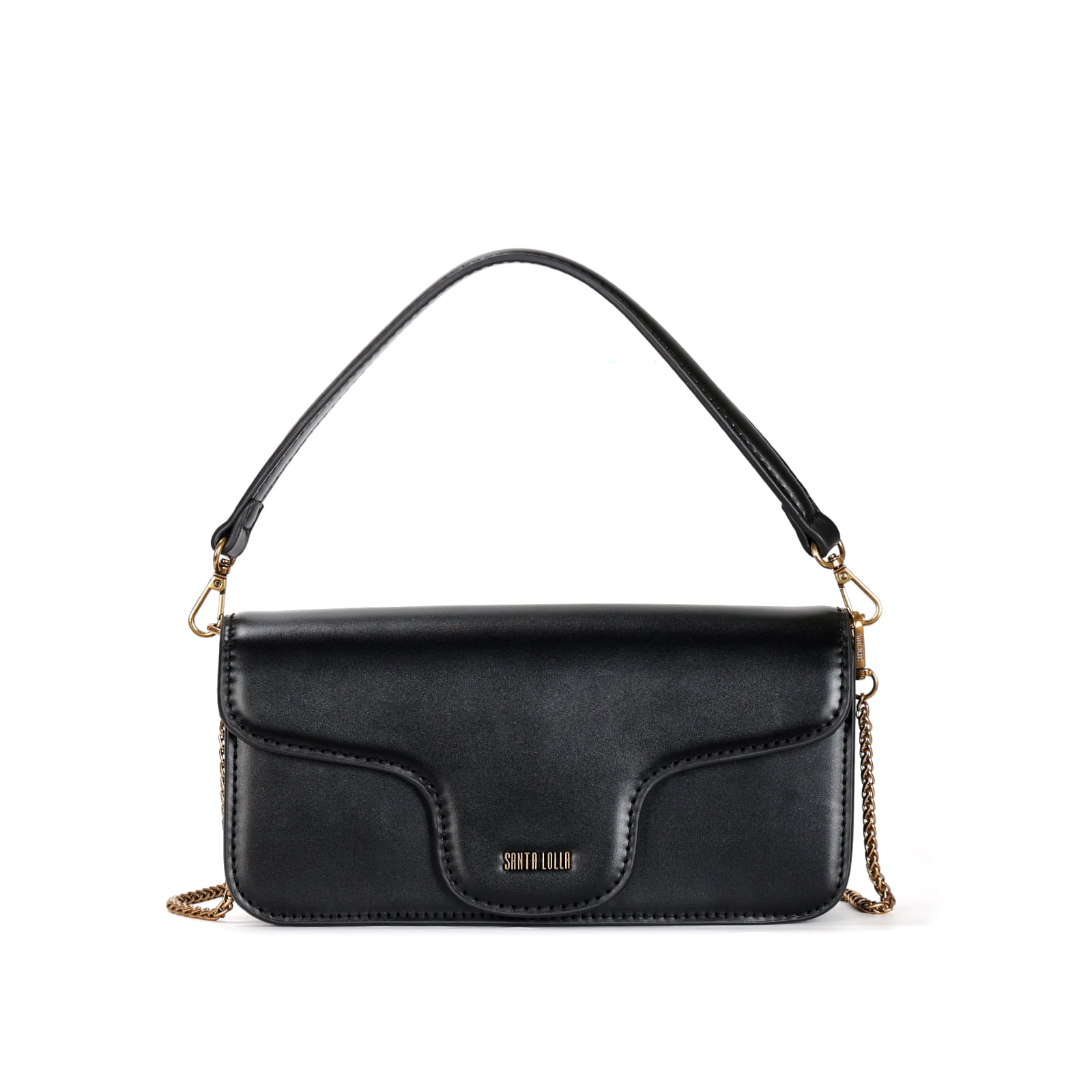 Bolsa Soft Preta Duas Alças