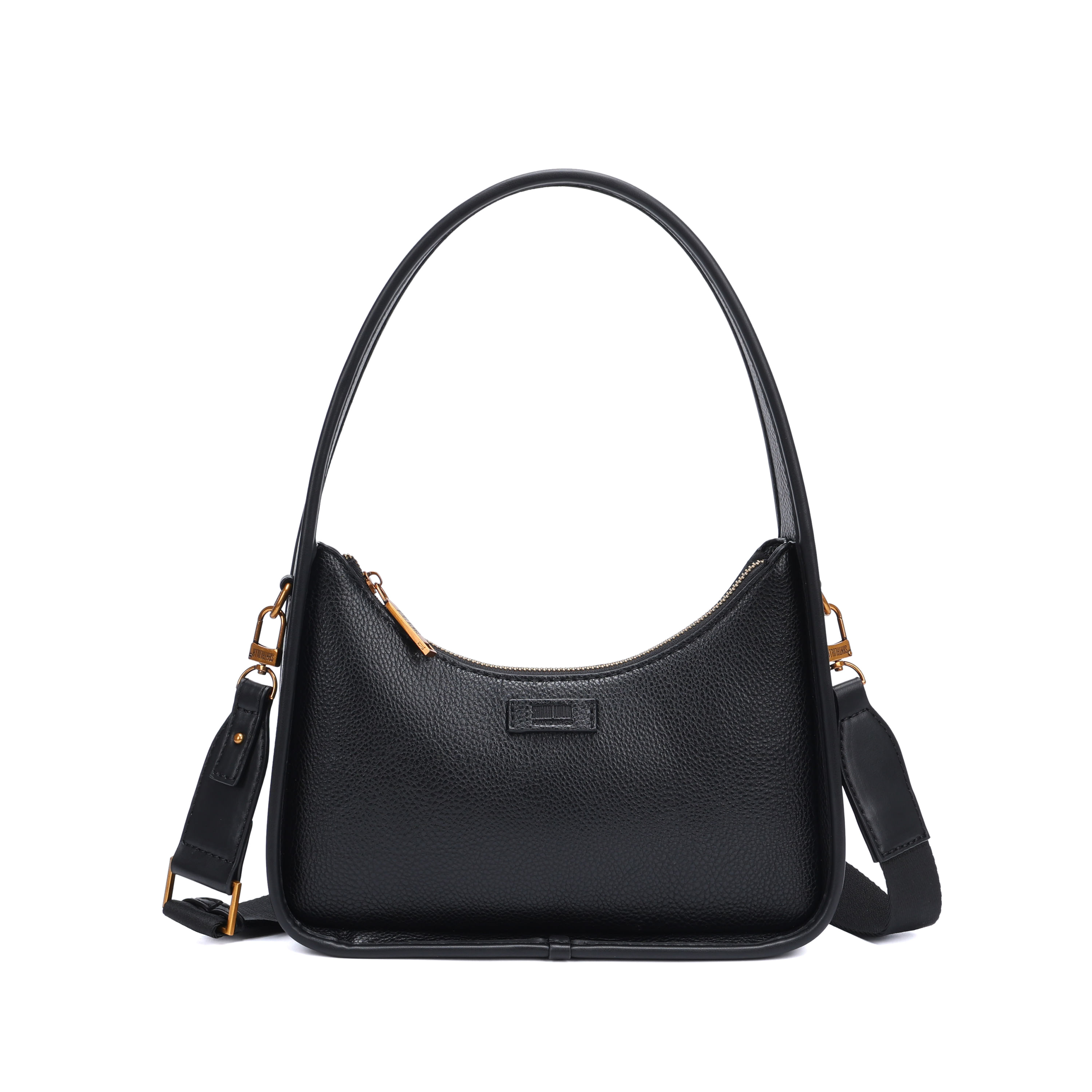 Bolsa Baguete Floater Preta Alça De Ombro