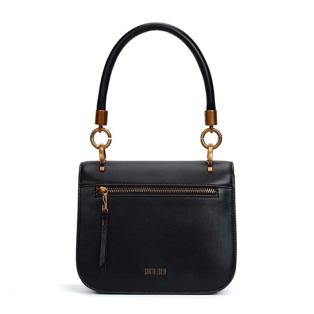Bolsa Soft Preta Alça De Ombro