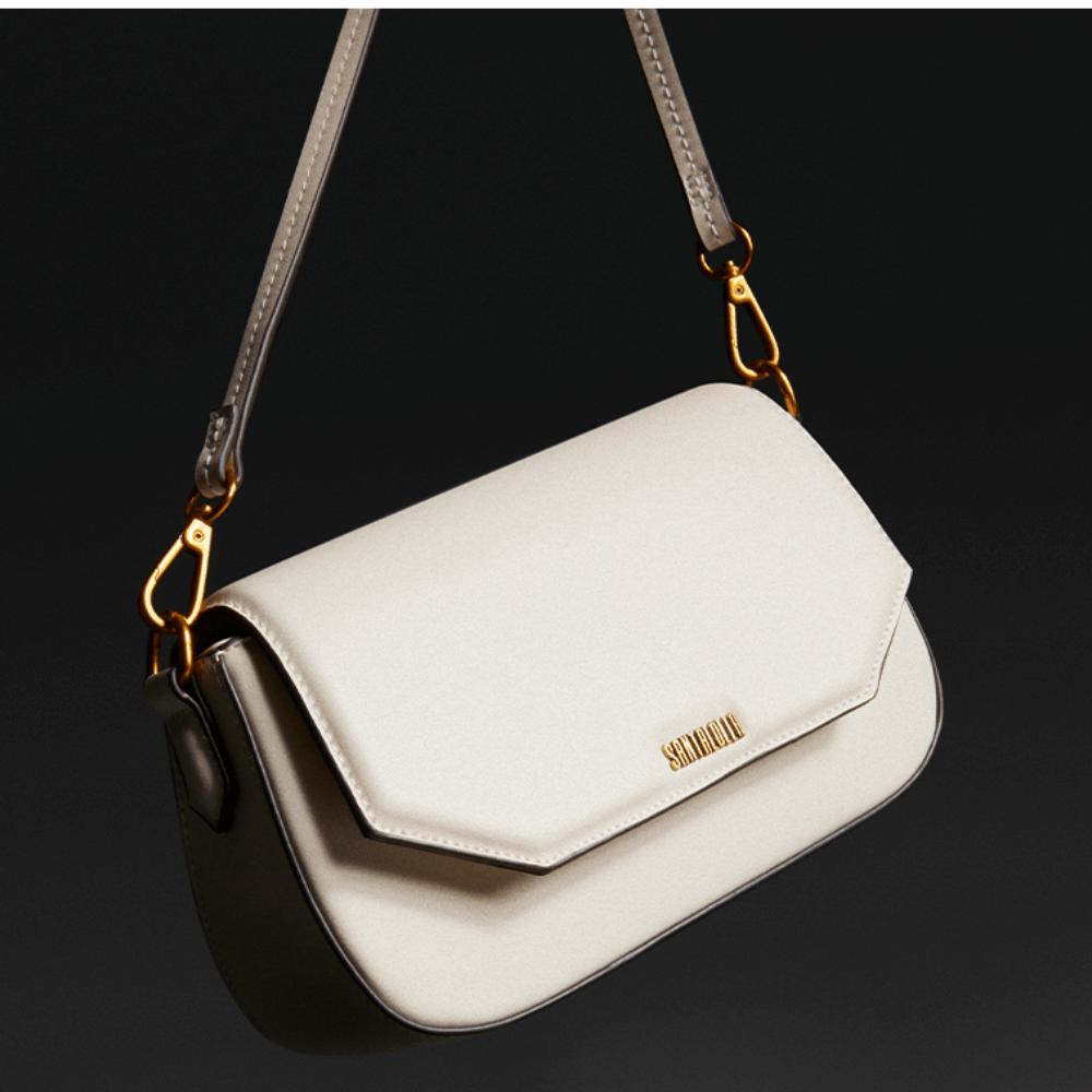Bolsa M Material Soft Vanilla